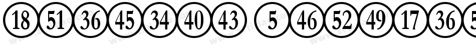 Stencil FourReversed字体转换